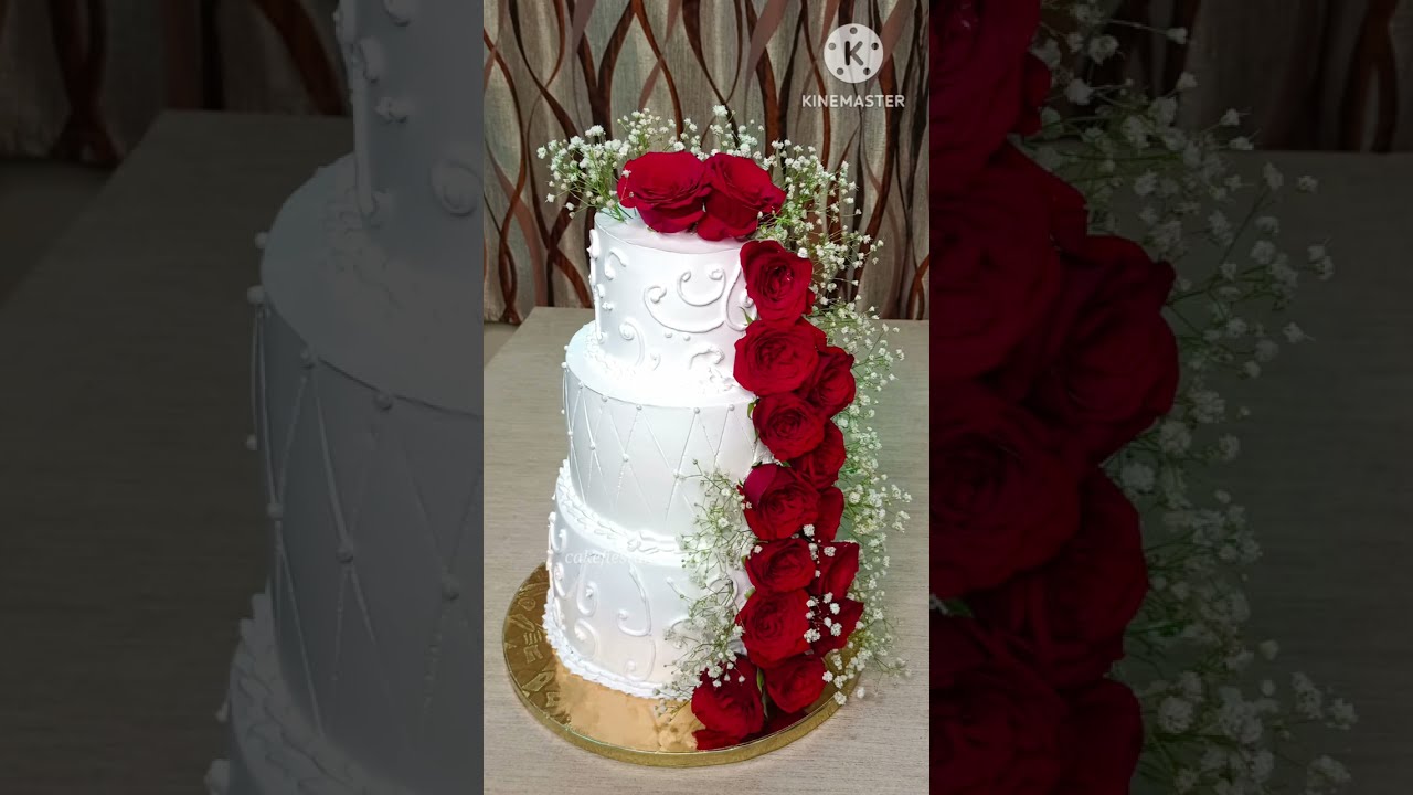 How To Stack 3 Tier Cake | Tips And Tricks | 4KG 3 Tier Cake | Chocolate Cake