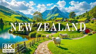 New Zealand 8K | Hidden Gem of Europe – Crystal Waters, Rugged Cliffs & Vast Landscapes
