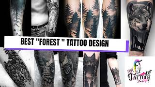 Forest Tattoo Designs 2026 Nature Woodland Mountain Tattoo Ideas