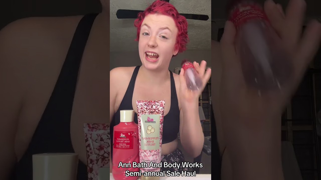 Ann Stidham Bath and Body Works Semi-annual sale haul 