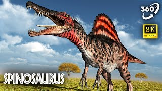 Vr Jurassic Encyclopedia - Spinosaurus Dinosaur Facts 360 Education