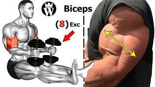 Bicep Workout at Home with Dumbbells | Build Bigger Arms Fast