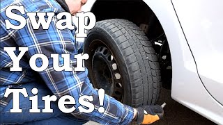 How To Swap Your Winter Tires - 2020 Step By Step