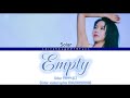 SOLAR (솔라)-'Empty' (Color Coded Lyrics ENG/ROM/HAN)