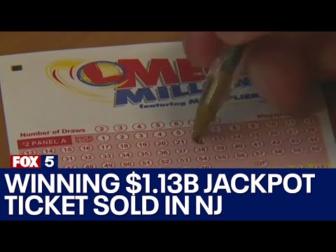 Mega Millions winning $1.13B jackpot ticket sold in NJ