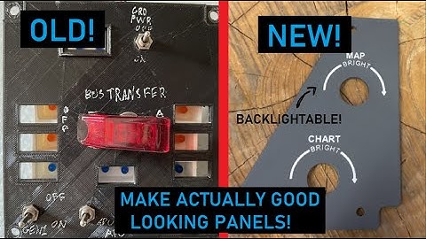 3D Printed Panels With Text (Is It Any Good?)