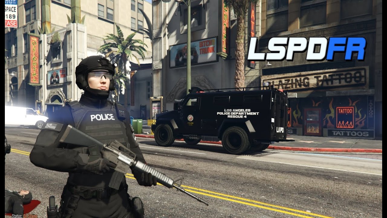 GTA5 LSPDFR Swat Team ep.09  [No Commentary]