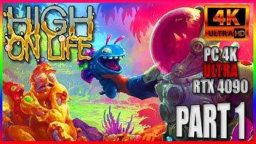 HIGH ON LIFE Walkthrough Gameplay PART 1: INTRO | PC 4K ULTRA MAX SETTINGS [No Commentary]