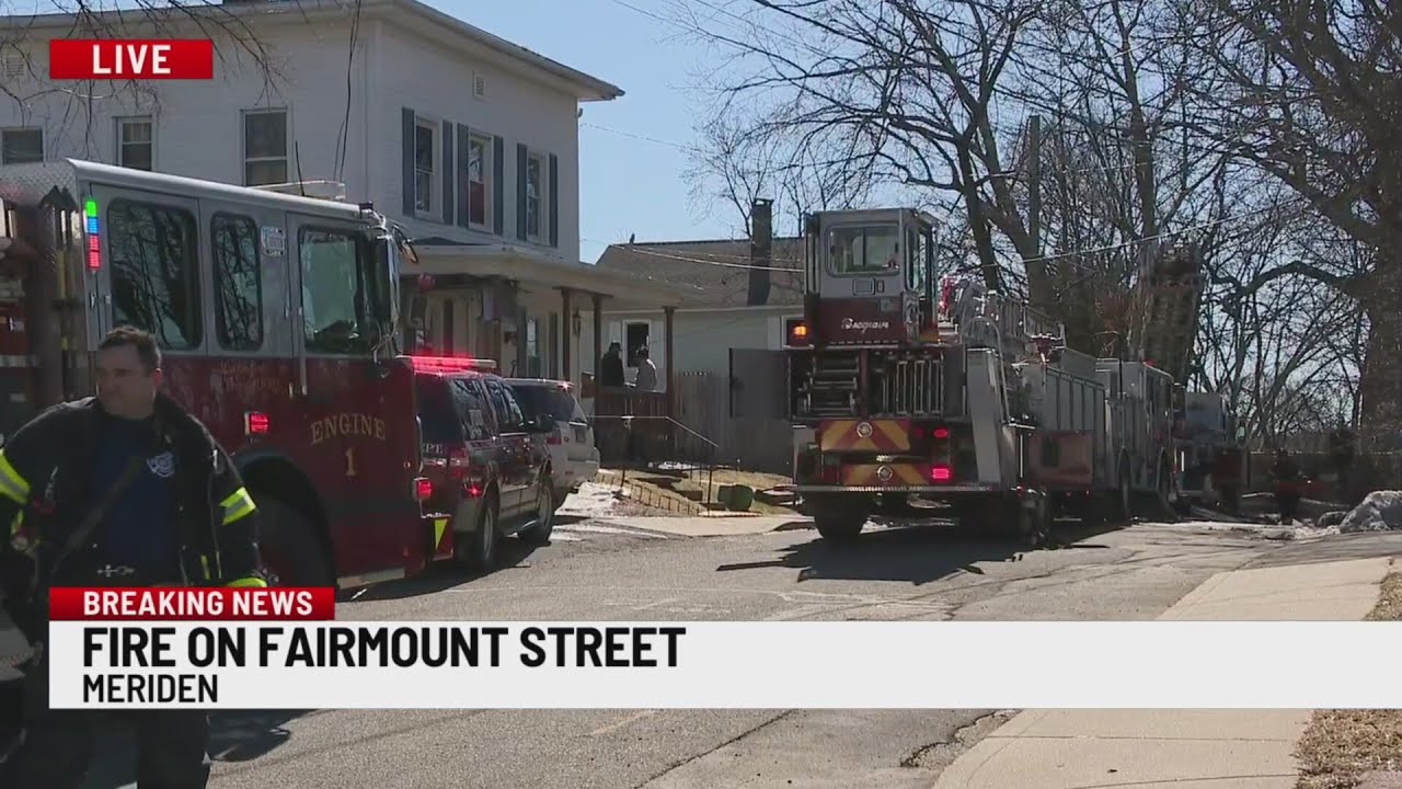 Emergency crews respond to structure fire on Fairmount Street in ...