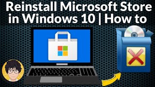 Reinstall Microsoft Store in Windows 10 [2021] 💻⚙️🐞🛠️