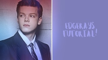 ae tutorial — s_edgerays effect *·ﾟ✧