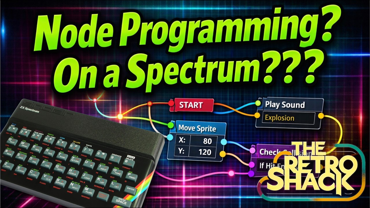 Node & Flow Programming - For The ZX Spectrum?  What Sorcery Is This?