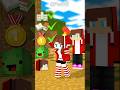 JJ sister Checklist No Game - MAIZEN Minecraft Animation #shorts