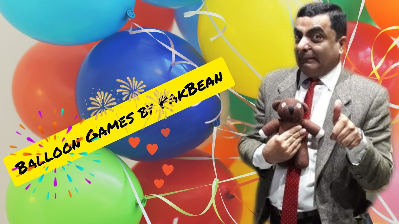 Mr Pak Bean Playing Ballon Game