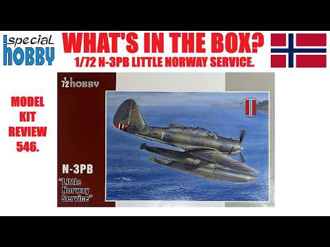 Video: Special Hobby SH72299 N-3PB Little Norway service (1/72)