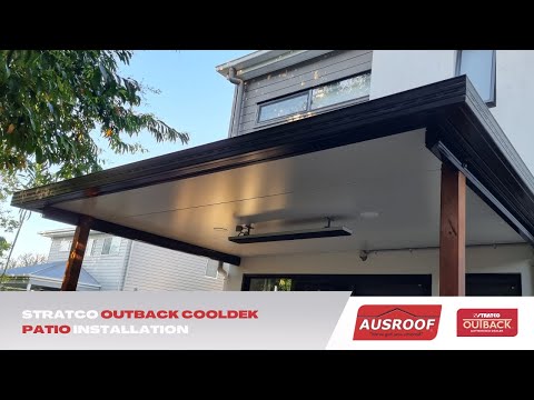 Stratco Outback Cooldek Patio Installation | AusRoof 2022