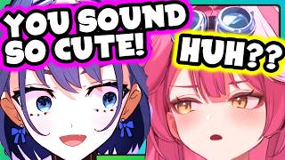 Raora didnt realize her in game voice got changed by poison
confused Raora is hilarious
00:00 Cute voice Raora
01:24 SAY SORRY!
==============================
Sources:
https://www.twitch.tv/raora
【Cursed Companions】No Cursing
https://www.youtube.com/watch?v=PicXnS2P0iQ
==============================
HoloLive English Girls Channels here:
Ninomae Inanis ch: https://www.youtube.com/channel/UCMwGHR0BTZuLsmjY_NT5Pwg
Amelia Watson Ch.: https://www.youtube.com/channel/UCyl1z3jo3XHR1riLFKG5UAg
Gawr Gura Ch.: https://www.youtube.com/channel/UCoSrY_IQQVpmIRZ9Xf-y93g
Mori Calliope Ch.: https://www.youtube.com/channel/UCL_qhgtOy0dy1Agp8vkySQg
Takanashi Kiara Ch.: https://www.youtube.com/channel/UCHsx4Hqa-1ORjQTh9TYDhww
IRyS Ch.: https://www.youtube.com/channel/UC8rcEBzJSleTkf agPM20g
Hakos Baelz Ch.: https://www.youtube.com/channel/UCgmPnx-EEeOrZSg5Tiw7ZRQ
Ceres Fauna Ch.: https://www.youtube.com/channel/UCO_aKKYxn4tvrqPjcTzZ6EQ
Ouro Kronii Ch.: https://www.youtube.com/channel/UCmbs8T6MWqUHP1tIQvSgKrg
Nanashi Mumei Ch.: https://www.youtube.com/channel/UC3n5uGu18FoCy23ggWWp8tA
Nerissa Ravencroft Ch. hololive-EN:
https://www.youtube.com/@NerissaRavencroft
Koseki Bijou Ch. hololive-EN:
https://www.youtube.com/@KosekiBijou
FUWAMOCO Ch. hololive-EN:
https://www.youtube.com/@FUWAMOCOch
Shiori Novella Ch. hololive-EN :
https://www.youtube.com/@ShioriNovella
Elizabeth Rose Bloodflame Ch. hololive-EN:
https://www.youtube.com/@holoen_erbloodflame
Gigi Murin Ch. hololive-EN:
https://www.youtube.com/@holoen_gigimurin
Cecilia Immergreen Ch. hololive-EN:
https://www.youtube.com/@holoen_ceciliaimmergreen
Raora Panthera Ch. hololive-EN:
https://www.youtube.com/@holoen_raorapanthera
==============================
Heres my twitter if you wanna follow
https://twitter.com/ShiroClips
==============================
#raorapanthera #ourokronii #ceciliaimmergreen #HoloLiveEN #HoloLive #hololivemyth Raora didnt realize her in game voice got changed by poison