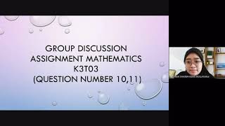 Group Discussion Assignment Math K3T03B - Group 4