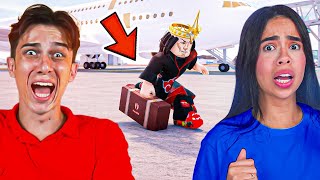PERDI O VOO NO ROBLOX… 😡✈️ DEU TUDO ERRADO
