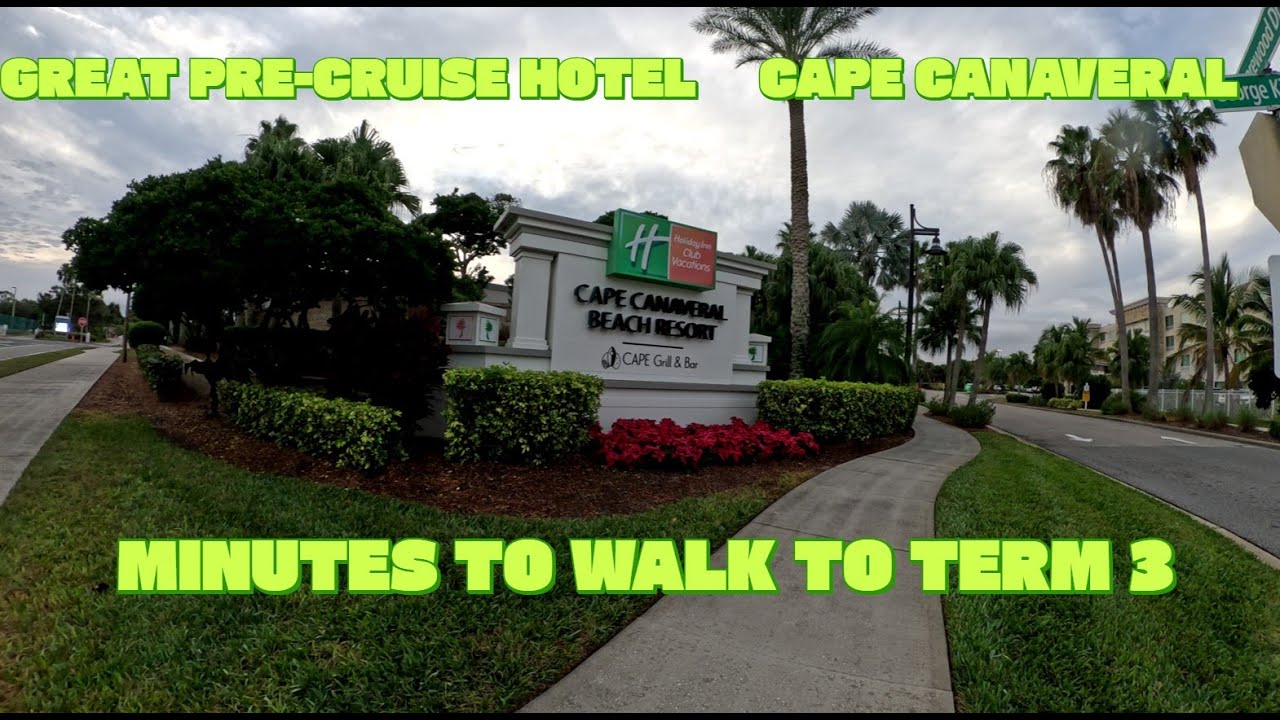 HOLIDAY DAY INN VACATION CLUB — отличный отель для подготовки к круизу, Кейп-Канаверал.