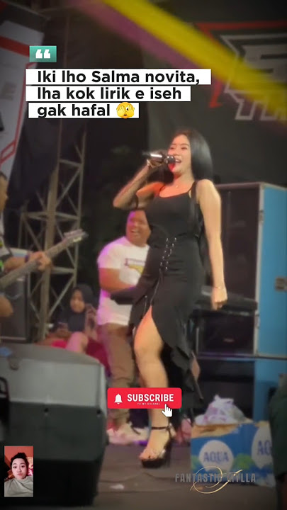 SALMA NOVITA,MASIH AJA GAK HAFAL LIRIKNYA 😁 #dangdut #beranda #shaunthesheep
