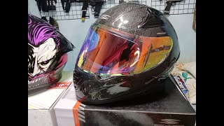 SPYDER Recon+ Snake Carbon Fiber Helmet Unboxing