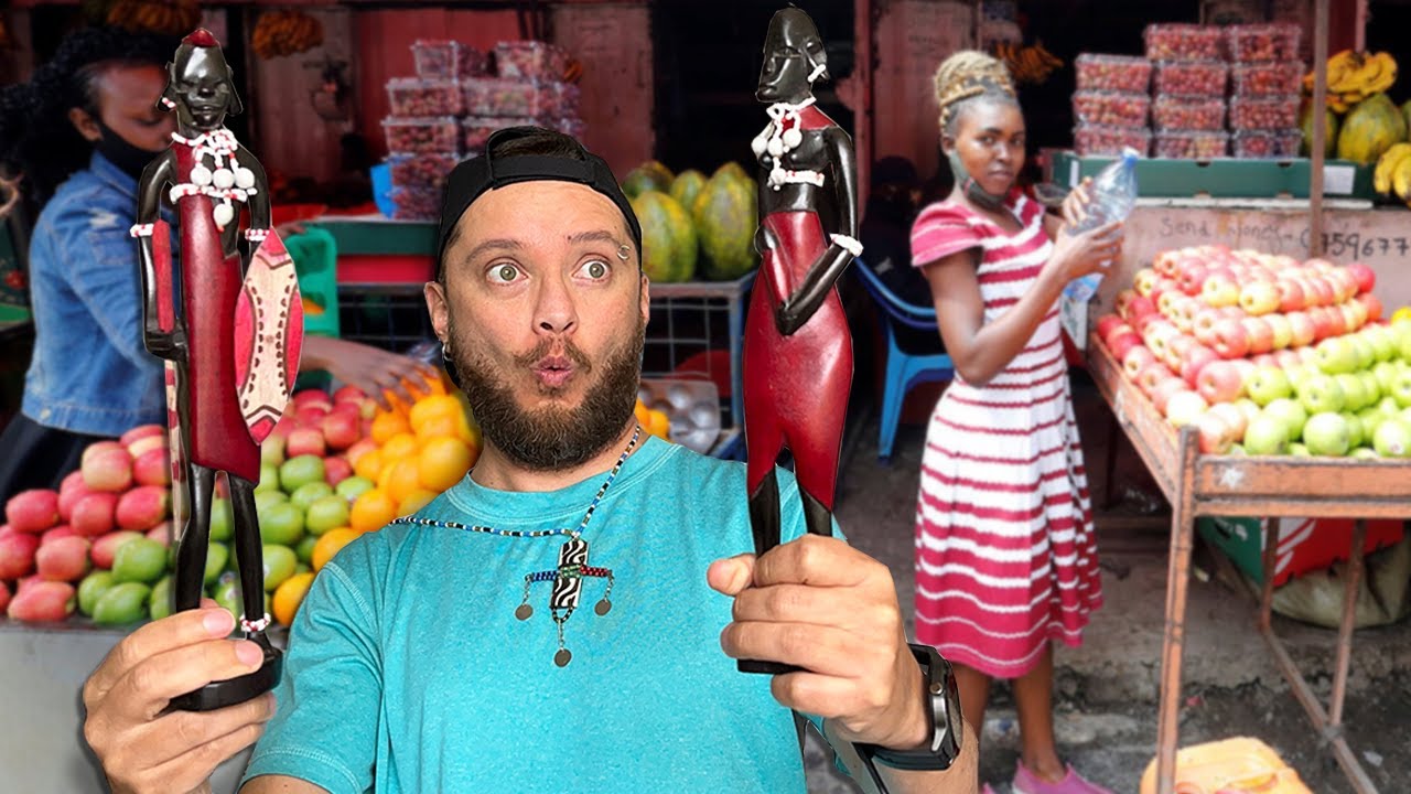 ¡Mercado AFRICANO de artesanías! 🔥