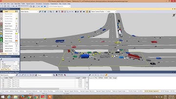 3D animation of an existing intersection in VISSIM demonstrating congestion Part (1)