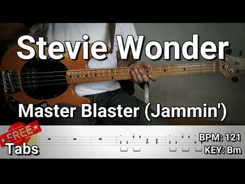 Stevie Wonder - Master Blaster (Jammin') (Bass Cover) Tabs