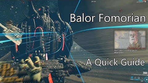 Warframe - Balor Fomorian Event - Quick Guide