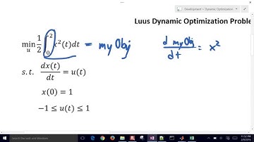 Luus Optimal Control Problem