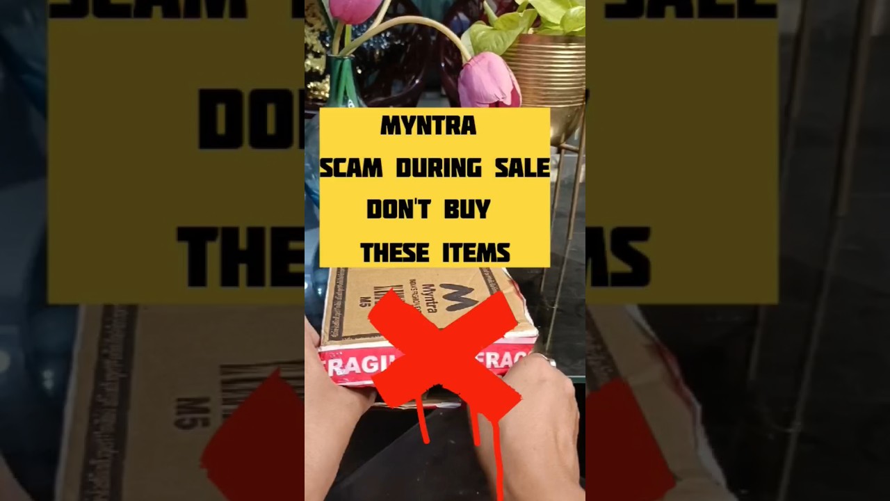 Myntra scam ☠️ online fraud during sale 