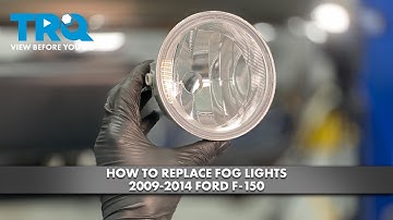 How to Replace Fog Light 2009-2014 Ford F-150