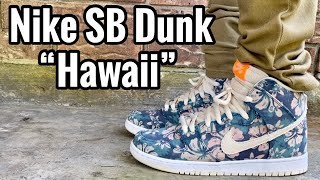 nike sb hawaii on feet