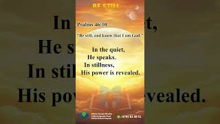 Be Still