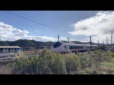 【57分遅れ】7M 常磐線特急ひたち7号いわき行き 通過 (K5編成)