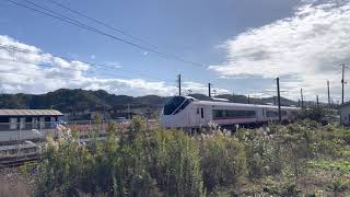 【57分遅れ】7M 常磐線特急ひたち7号いわき行き 通過 (K5編成)