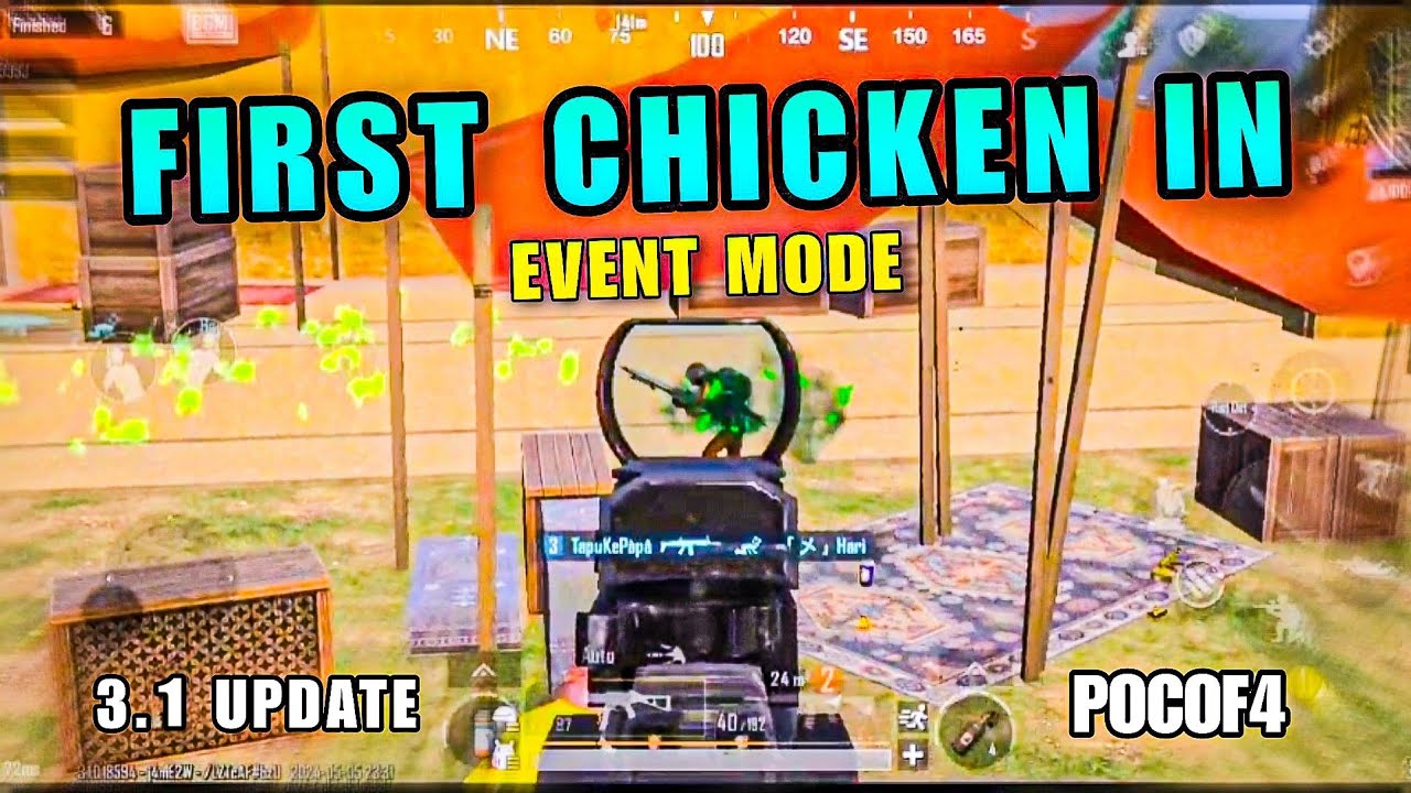 FIRST EVENT MODE CHICKEN DINNER | BGMI || GAMEPLAY | #bgmi #youtube # ...