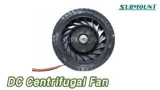 Soft Wind DC Centrifugal Fan Air Blower 150mm 110V Cooling For Audio Equipment screenshot 1