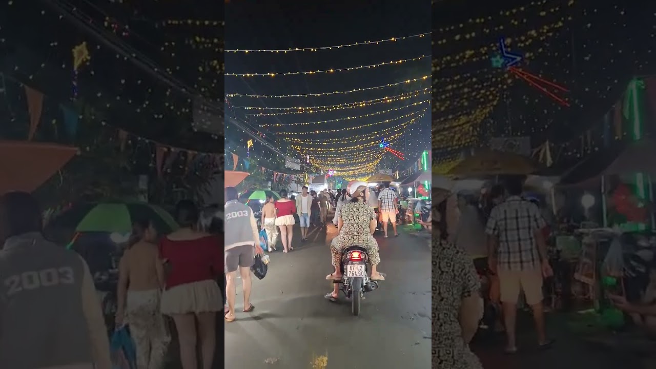 Đường vào nhà thờ ông chuỏng chợ mới an giang 