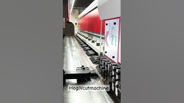 HOGI stainless steel V grooving machine V cut machine for stainless steel #vcutmachine #vgrooves