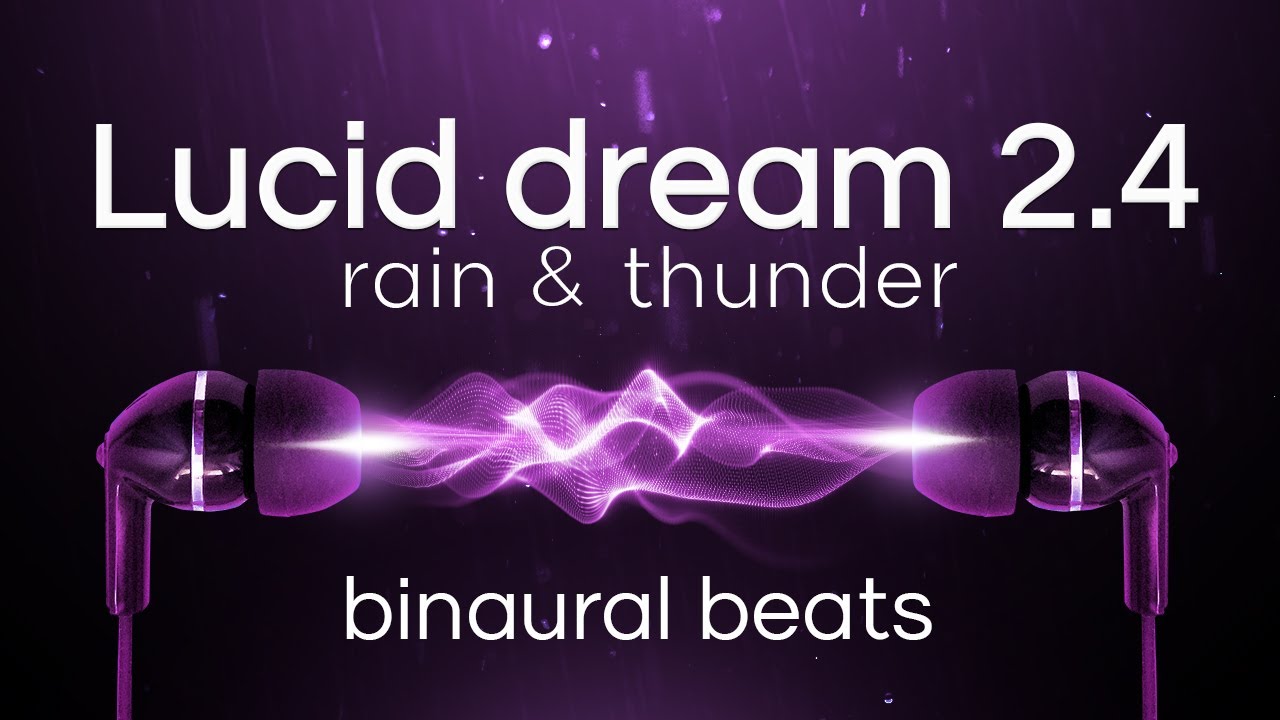 Tonton Binaural Beats for Lucid Dreaming with Rain and Thunder: Theta Waves at 4Hz - Black Screen di YouTube Tonton Binaural Beats for Lucid Dreaming with Rain and Thunder: Theta Waves at 4Hz - Black Screen di YouTube