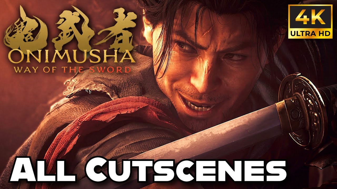 Onimusha Way of The Sword - All Cutscenes [4K60FPS]