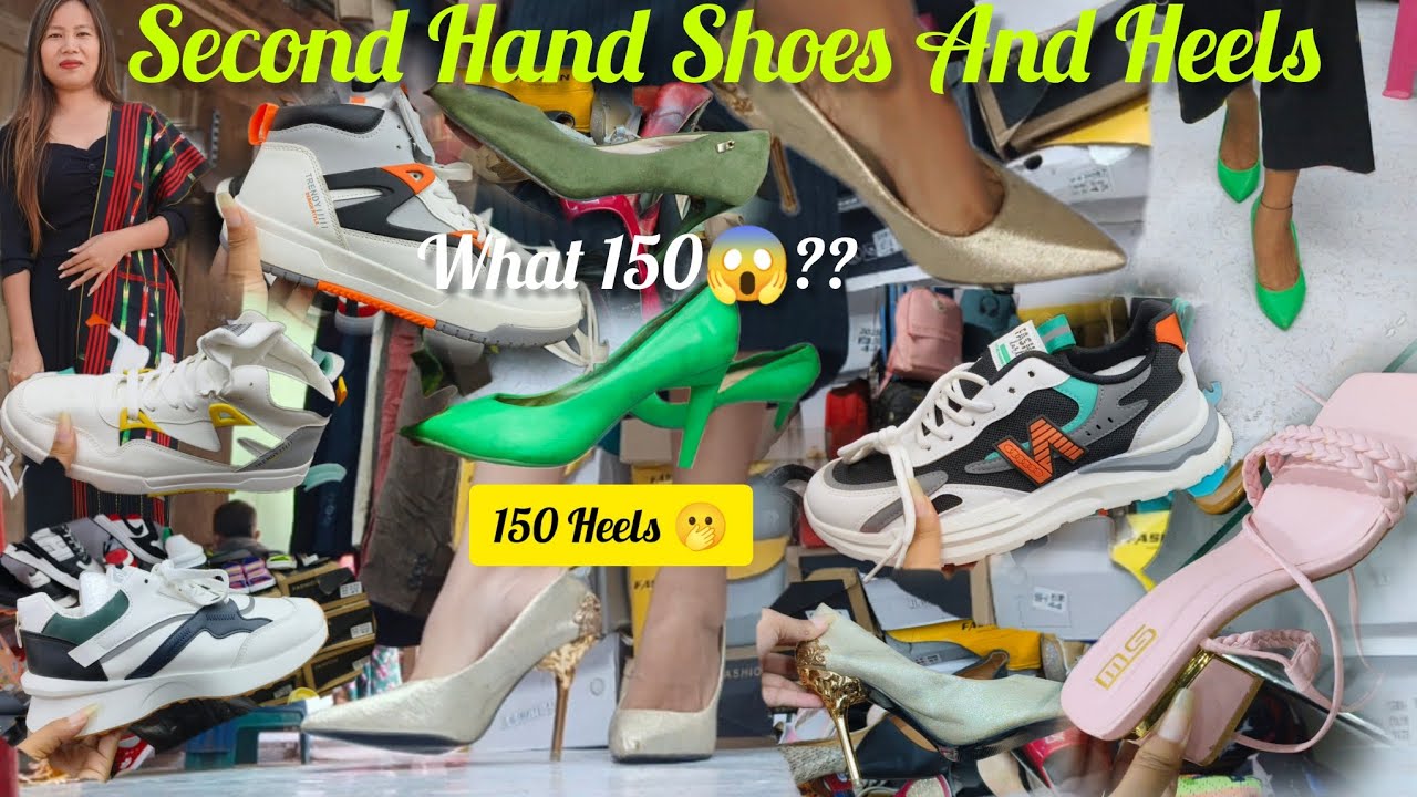 Б/у туфли и каблуки всего за 150 😱 | Серьёзно? 😱 Смотрите и покупайте | Открытый рынок