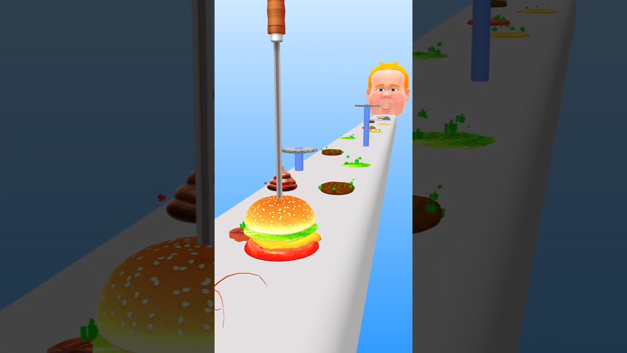XXl Sandwich 🥪😋 Lvl-5 | Fun & Satisfying Food Stacking Game 