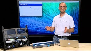 LEGACY - C90R Demonstration with MultiView16 from Blackmagic Design