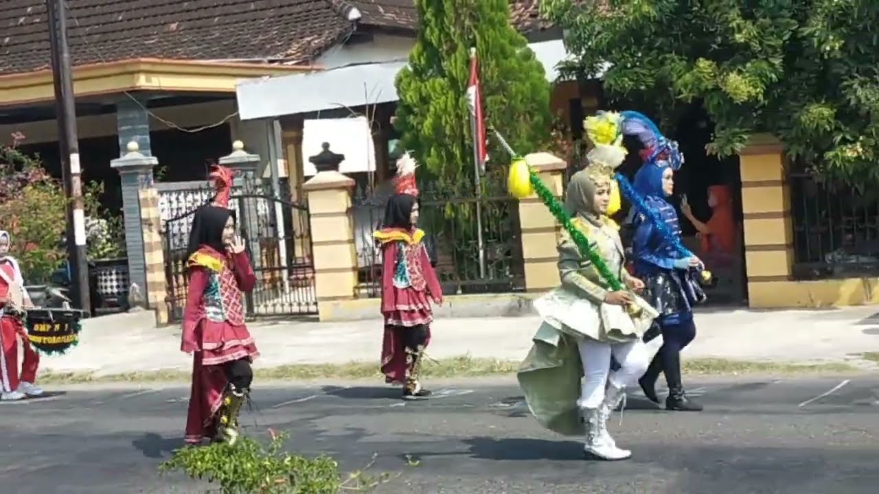 Karnaval kecamatan Nguntoronadi kab Magetan 2025