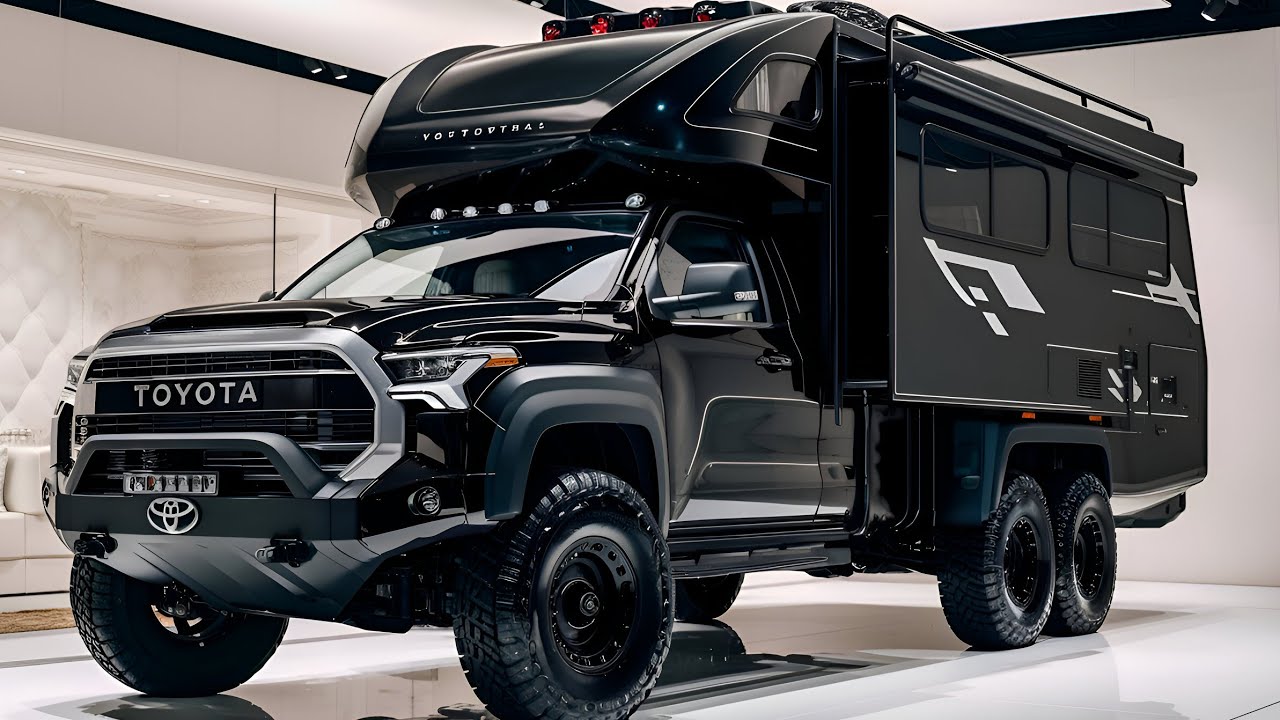 2025 Toyota Camper Motorhome: Luxury and Mobility Combined! - YouTube