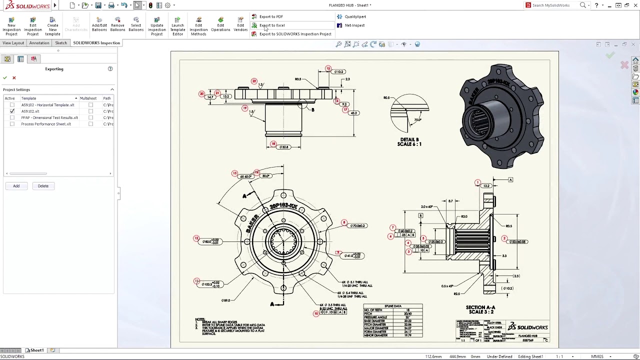 SOLIDWORKS Inspection - YouTube