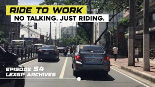 MIO GEAR 125 || METRO MANILA RUN || MOTOVLOG ENTRY 054 || LEXGP Archives